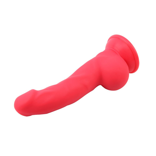 Красный фаллоимитатор Carl.L - 21,8 см. фото 5