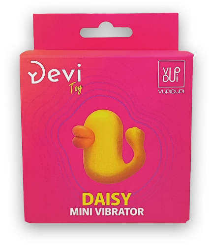 Мини-вибратор в форме уточки Mini Vibrator Daisy фото 2