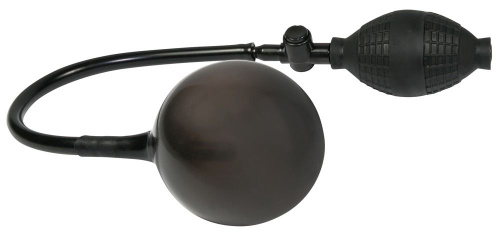 Черный анальный расширитель с грушей Simply Anal Balloon фото 2