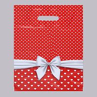 Пакет «Скарлетт» с вырубной ручкой (30х38 см)