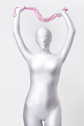 Розовый флоггер Anonymo - 64 см. фото 4 Розовый флоггер Anonymo - 64 см. фото 4