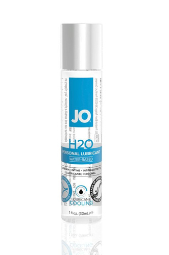 Охлаждающий лубрикант на водной основе JO Personal Lubricant H2O COOLING - 30 мл. фото 2