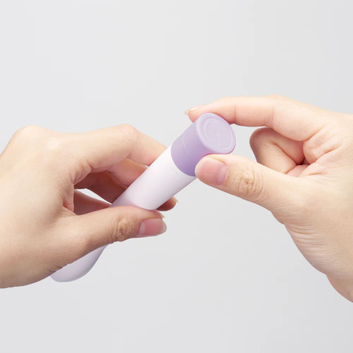 Сиреневый вибратор Iroha Koharu Suiren - 16 см. фото 6