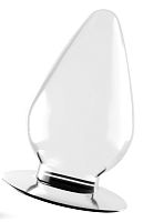 Прозрачная анальная пробка Flawless Clear Anal Plug - 11,5 см.