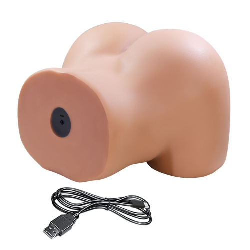 Телесный мастурбатор Julia с 2 любовными тоннелями фото 5