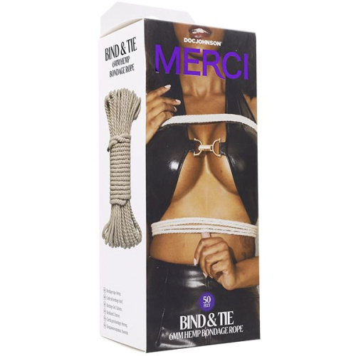 Верёвка для связывания и фиксации Bind&Tie - 15,24 м. фото 2
