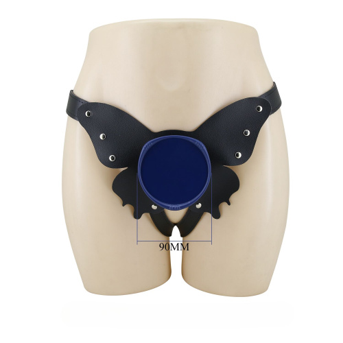 Поясной страпон Wells: трусики в форме бабочки и фаллоимитатор-насадка фото 5