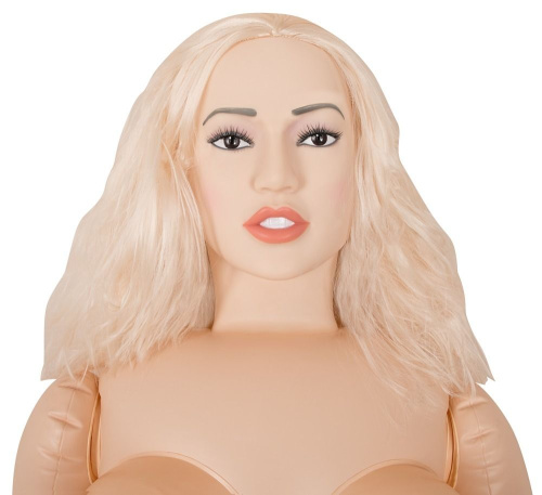 Надувная секс-кукла с анатомическим лицом и конечностями Juicy Jill фото 4