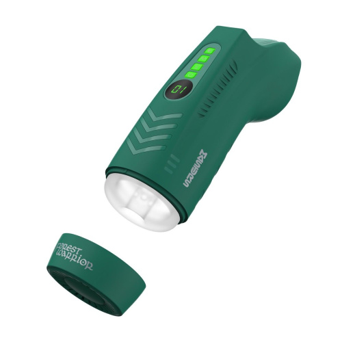 Интерактивный мастурбатор Ayla с вакуумом, вибрацией и голосом фото 3