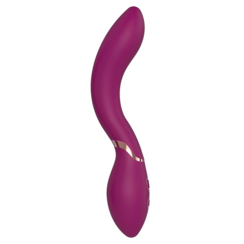 Сливовый массажер AN Stem для зоны G - 19,5 см. фото 4 Сливовый массажер AN Stem для зоны G - 19,5 см. фото 4