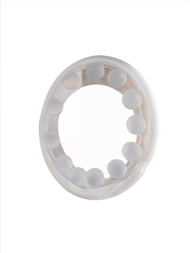 Эрекционное кольцо со стимулирующими шариками на поверхности фото 5