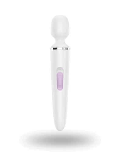 Белый вибратор Satisfyer Wand-er Woman фото 2