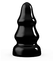 Черная анальная пробка MAGNUM 17 - 16 см.