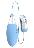 Голубой вибростимулятор Soft Touch Stimulator - 10 см.