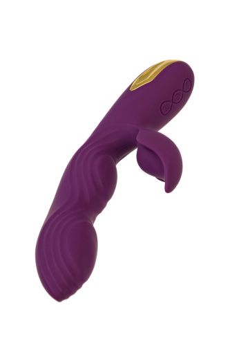 Фиолетовый вибратор-кролик Octar - 24,5 см. фото 6
