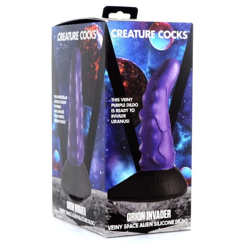 Фантазийный фаллоимитатор Orion Invader Veiny Space Alien Silicone Dildo - 18,4 см. фото 5