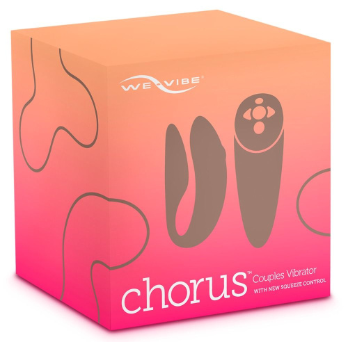 Розовый вибратор для пар We-Vibe Chorus фото 6