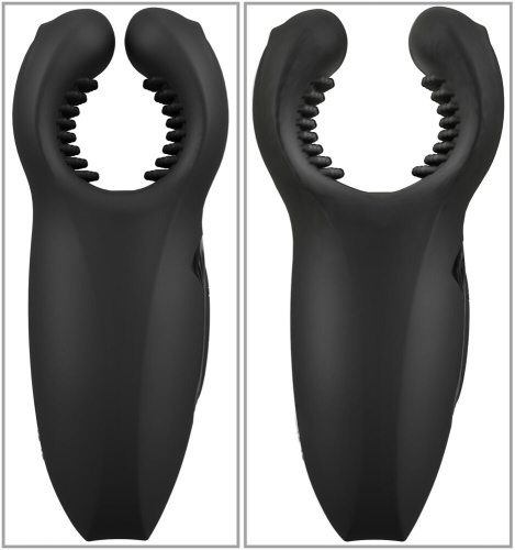 Мужской вибратор-стимулятор Man Wand with Vibration and Moving Wings фото 4