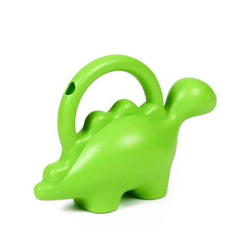 Зеленая детская лейка без рассеивателя «Дракончик» (объём 1 литр) фото 3