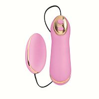 Розовое виброяичко с пультом ENTINCE ELLA