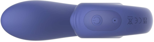 Синий инновационный вибратор SVibe Gizi Lite фото 2