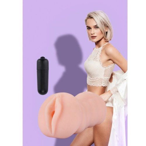 Телесный мастурбатор-вагина Tracey Vibrating Vagina Stroker фото 3