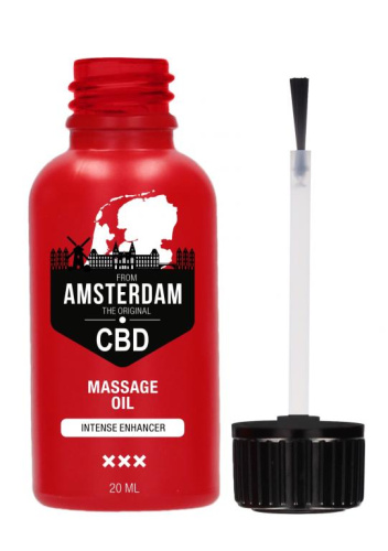 Стимулирующее масло Intense CBD from Amsterdam - 20 мл. фото 2