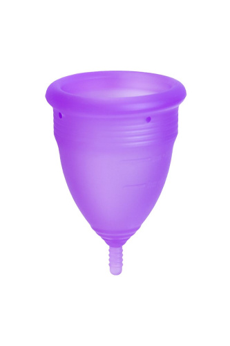 Фиолетовая менструальная чаша Lila L фото 5