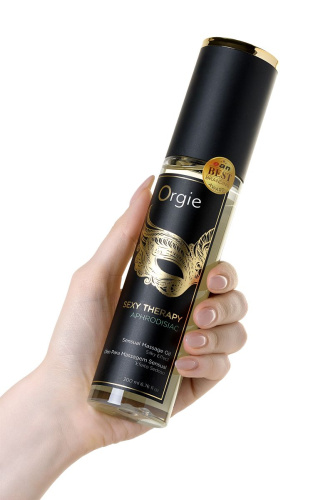 Минеральное массажное масло Orgie Sexy Therapy Afrodisiac - 200 мл. фото 4