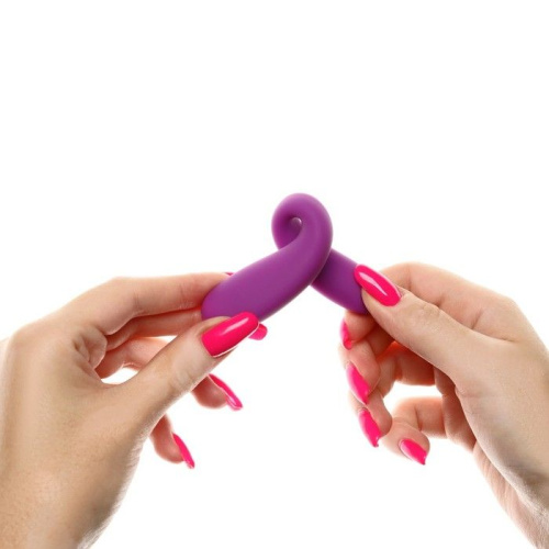Фиолетовый стимулятор для пар с вибропулей фото 9