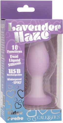 Сиреневая анальная пробка Ridge Probe с вибрацией - 9,5 см. фото 5 Сиреневая анальная пробка Ridge Probe с вибрацией - 9,5 см. фото 5