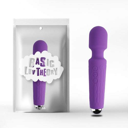 Фиолетовый жезловый вибратор Wacko Touch Massager - 20,3 см. фото 2
