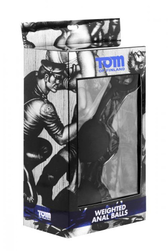 Анальные шарики Tom of Finland Weighted Anal Balls фото 2