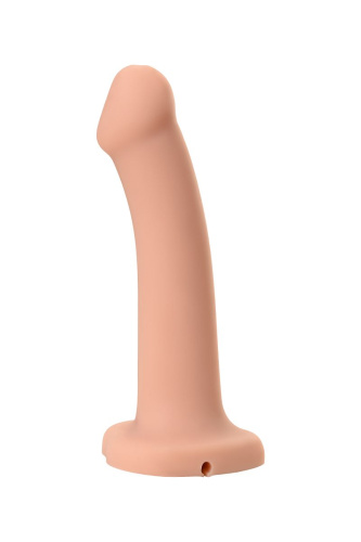 Телесный фаллос с имитацией эякуляции Silicon Cum Dildo L - 19,6 см. фото 5