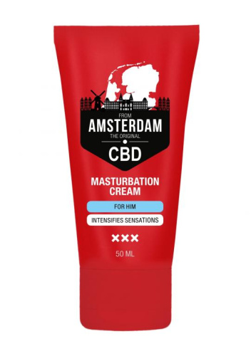 Крем для мастурбации для мужчин CBD from Amsterdam Masturbation Cream For Him - 50 мл. фото 3
