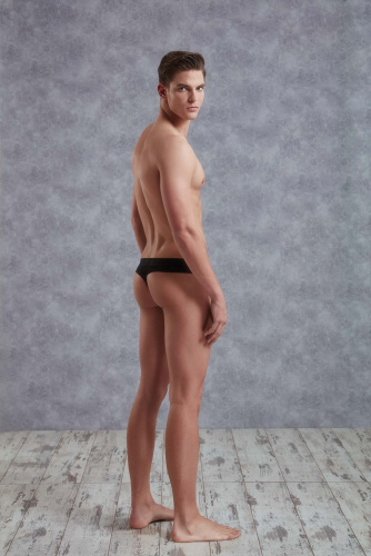 Мужские трусы-стринги с кружевом Doreanse Black Lace фото 2