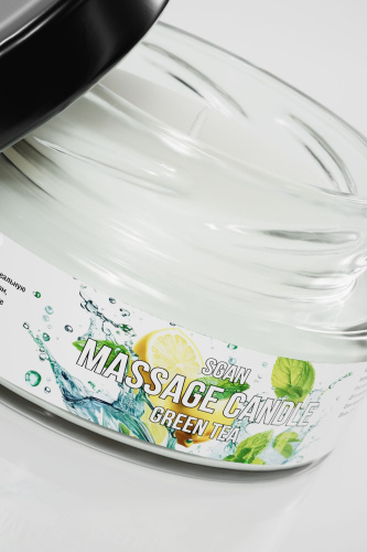 Массажная свеча «Зелёный чай» - 50 мл. фото 4 Массажная свеча «Зелёный чай» - 50 мл. фото 4