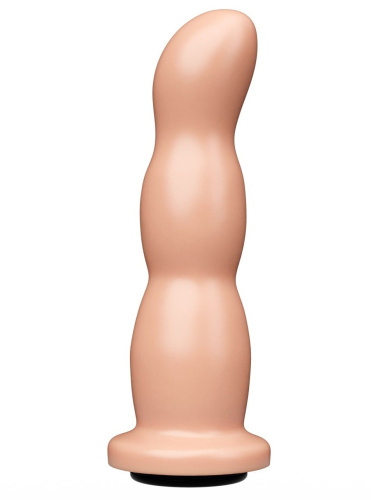 Телесная рельефная насадка Harness - 14,2 см.