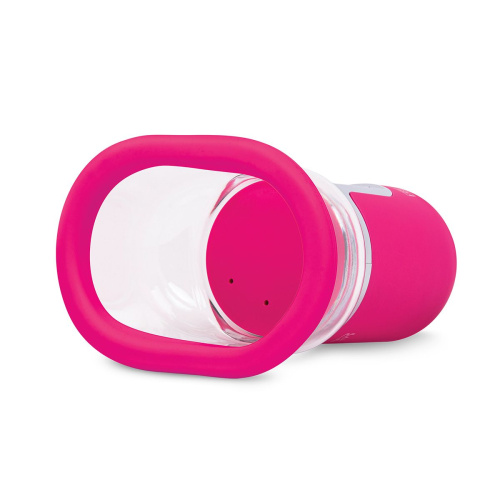 Вакуумный насос-помпа и зажим для клитора Rechargeable 4-Function Auto Pussy Pump With Clit Clamp фото 4