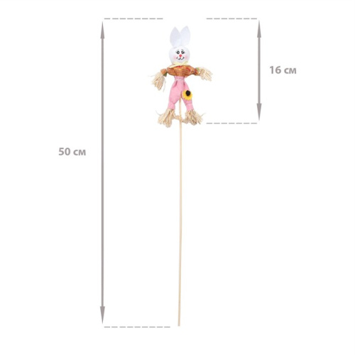 Огородное пугало «Заяц» фото 4