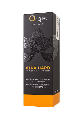 Возбуждающий крем для мужчин ORGIE Xtra Hard Power Gel for Him - 50 мл. фото 5