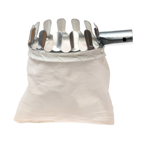 Металлический плодосъёмник с текстильным мешком Металлический плодосъёмник с текстильным мешком