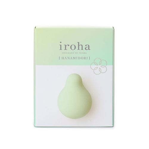 Зеленый вибратор Iroha Hanamidori фото 3