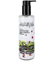 Лубрикант на водной основе Art-Style с ароматом киви, граната и яблока - 250 мл.