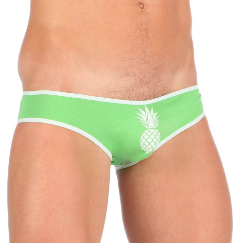 Мужские мини-слипы с белой окантовкой Pineapple фото 2