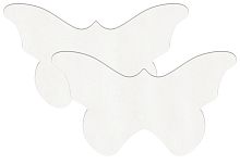 Белые пестисы в форме бабочек