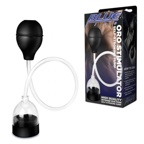 Вакуумный стимулятор головки пениса Oro Stimulator Self-Stroking Pump фото 2