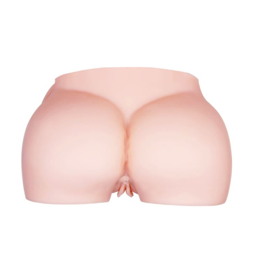 Телесный мастурбатор с двумя любовными тоннелями и вибрацией фото 3 Телесный мастурбатор с двумя любовными тоннелями и вибрацией фото 3