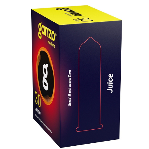 Ароматизированные презервативы Ganzo Juice - 30 шт. фото 4 Ароматизированные презервативы Ganzo Juice - 30 шт. фото 4