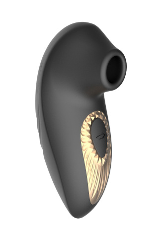 Черный вакуумный стимулятор клитора фото 4